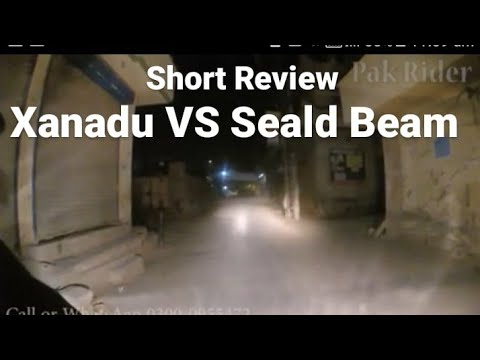 which is better "Xanadu Headlight VS Seald beam" Short Review || Timsun Tubeless Tire || Pak Rider