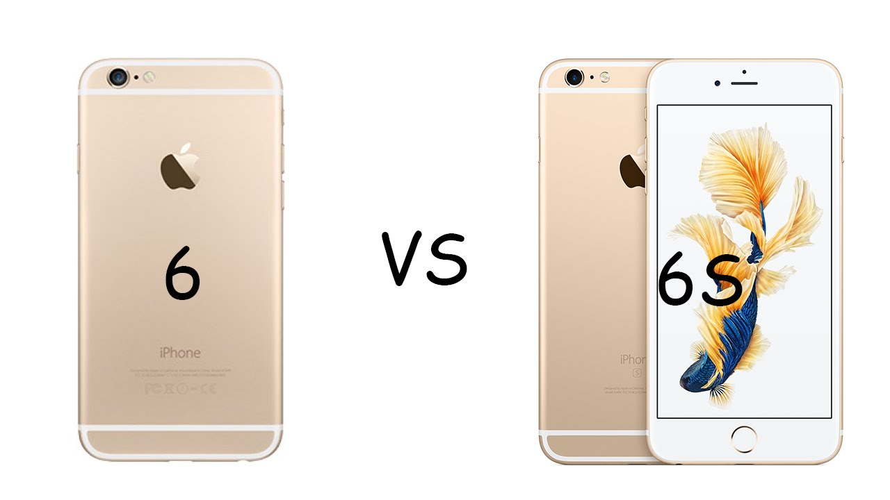 Iphone 6s Gold Vs Iphone 6 Gold Youtube