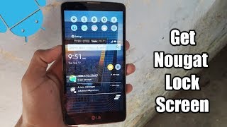 Get Best Nougat lock screen on your Android lollipop or Marshmallow Smartphone screenshot 5