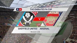 ⚽ Sheffield United vs Arsenal ⚽ | Emirates FA Cup Quarter-Finals (28\/06\/2020) | Fifa 20