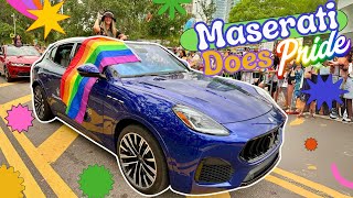 Maserati Does The St. Petersburg Pride Parade 2024