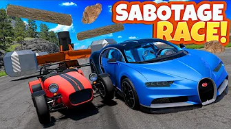 The Loser DESTROYS the Track in This CRAZY Downhill BeamNG Drive Challenge!