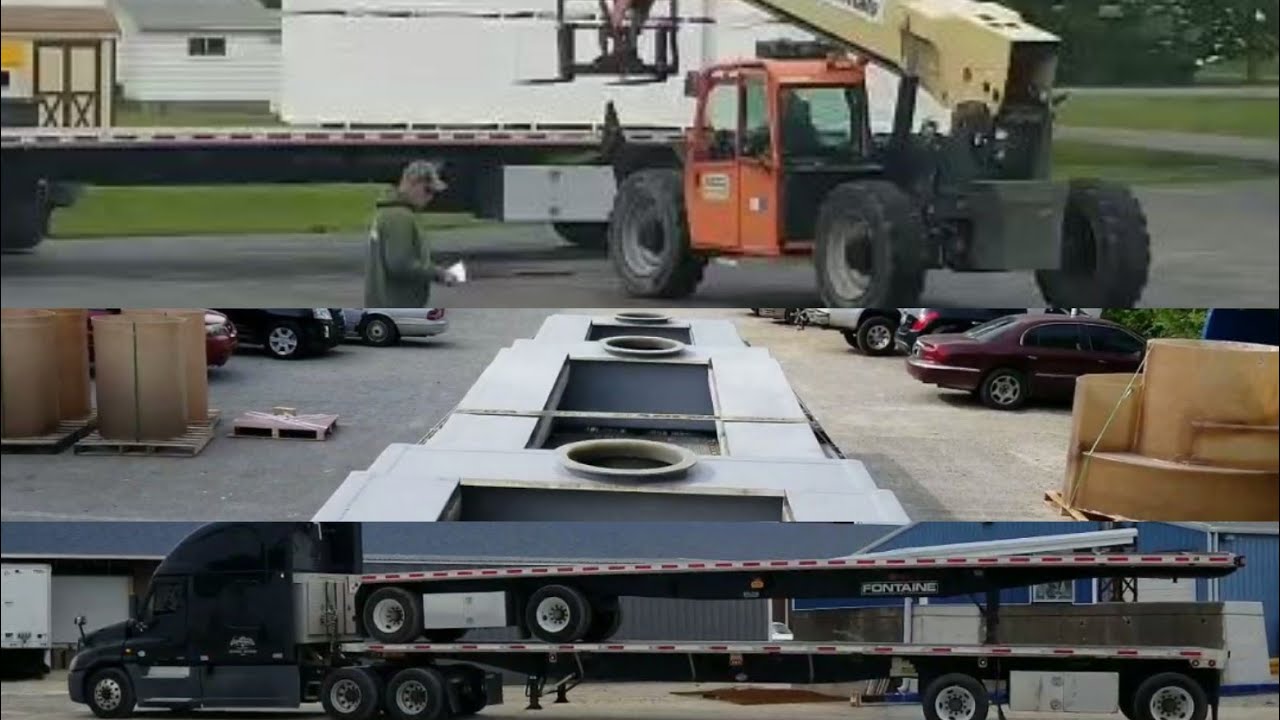 Loads4850 Double Deck Fiberglass Insulation YouTube