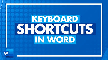 Keyboard Shortcuts in Word - How to Use and Customize Shortcuts in Word