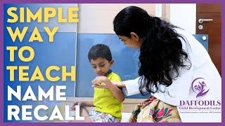 How to Teach Children to Respond to Their Own Names | ABA Skills | Teach Children with Autism