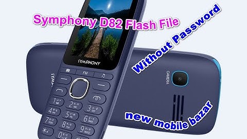 Symphony D82 Spd6531E flash File Without Password  Cm2 Read  new mobile bazar