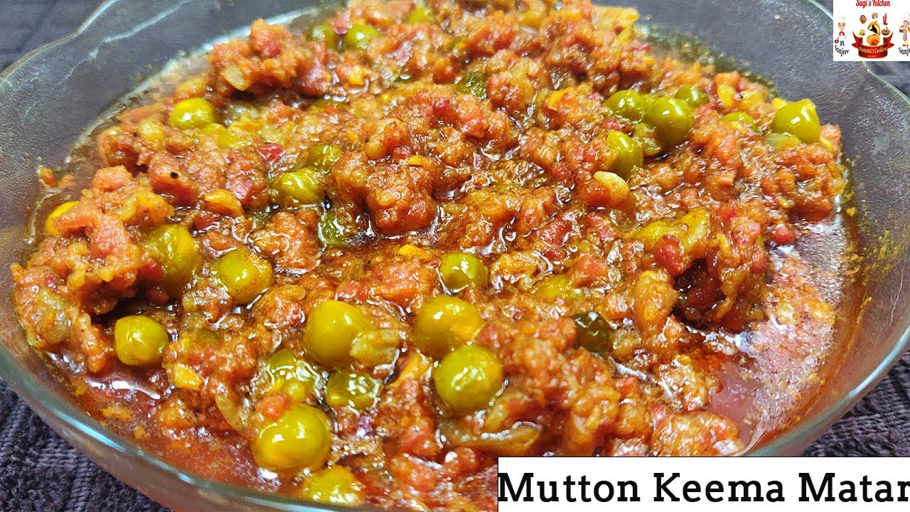 Mutton Keema Matar Masala / Mutton Keema recipe from Sugi