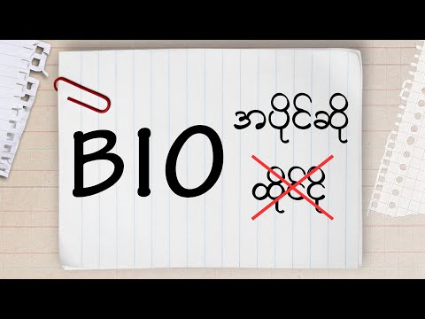 Bioကို ခဏနဲ့ရ လွယ်လွယ်မမေ့အောင်
