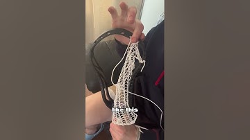 Armor Mesh Top String Tutorial