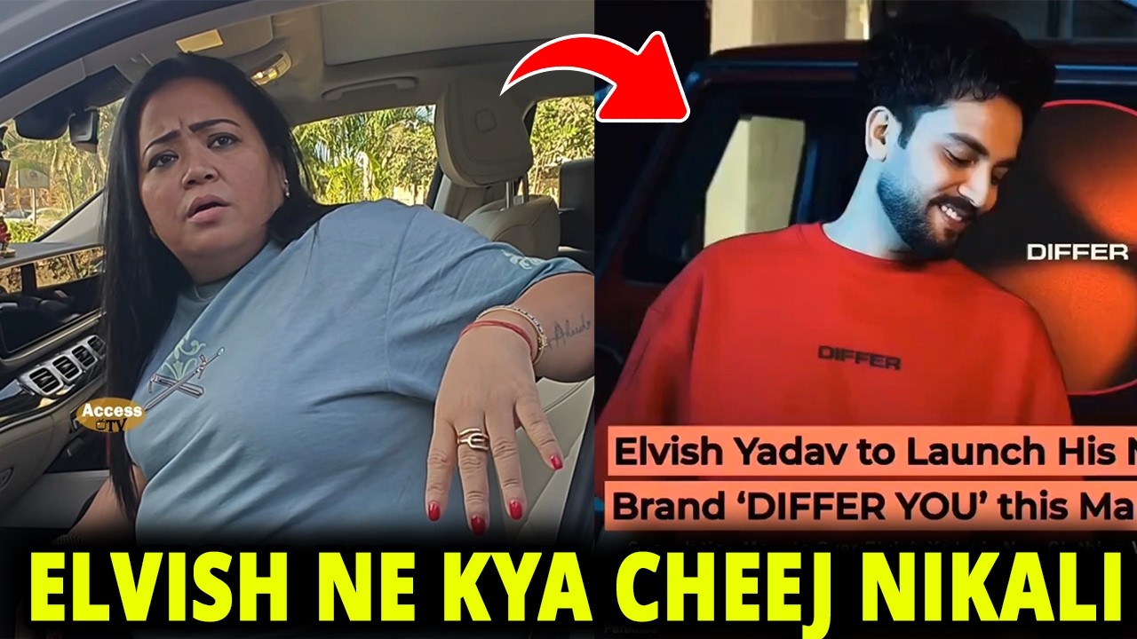 OMG🤯- Elvish Yadav Differ Brand Update + Bharti Singh React To His Song