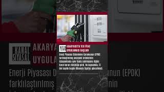 Akaryakıtta Tek Fiyat Uygulaması Başladı