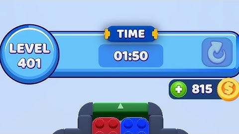 Color Block Jam Level 401 Walkthrough Solution