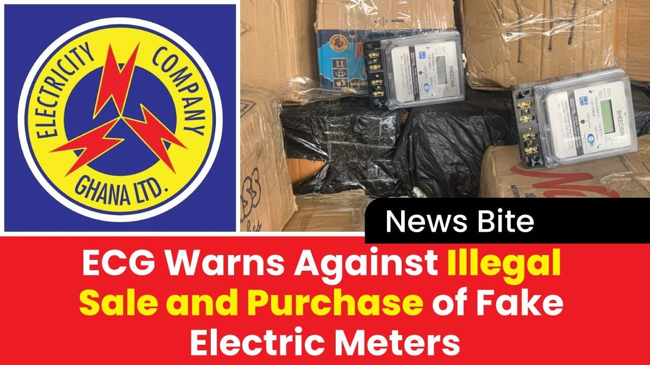 ECG has warned  the public against the illegal sale and purchase of fake electric meters