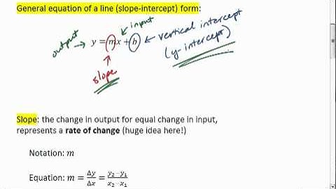 3.4 & 3.5 A (1 of 5) Linear Equation and Graphs.mp4