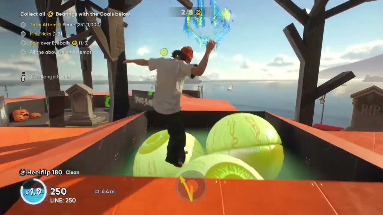 skate. — Hallowed Gaps Guide (Spin Over Eyeballs & Flip Tricks, Skate-O-Ween Season 1)