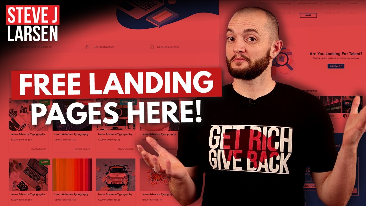 How To Create A Free Landing Page For Affiliate Marketing - YouTube