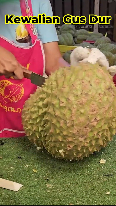 KEWALIAN GUS DUR DISAKSIKAN PENJUAL DURIAN #shorts #sholawat #gusdur #mbahmoen #waliallah