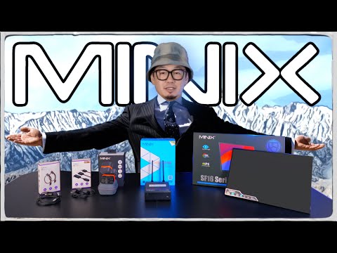 Minix最新產品評測 | Z100-0dB Mini PC | C1 H1 Wireless Display Dongle | P4K Charger | SF16 Portable Monitor