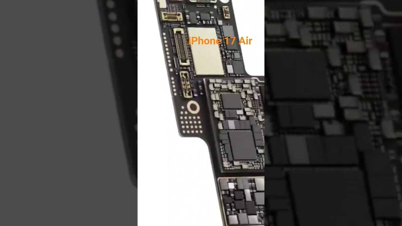 iPhone 17 Air плата 
