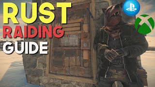 RUST On Console ? Early Raiding guide  ? PS4 XBOX PS5 Xbox Series X|S