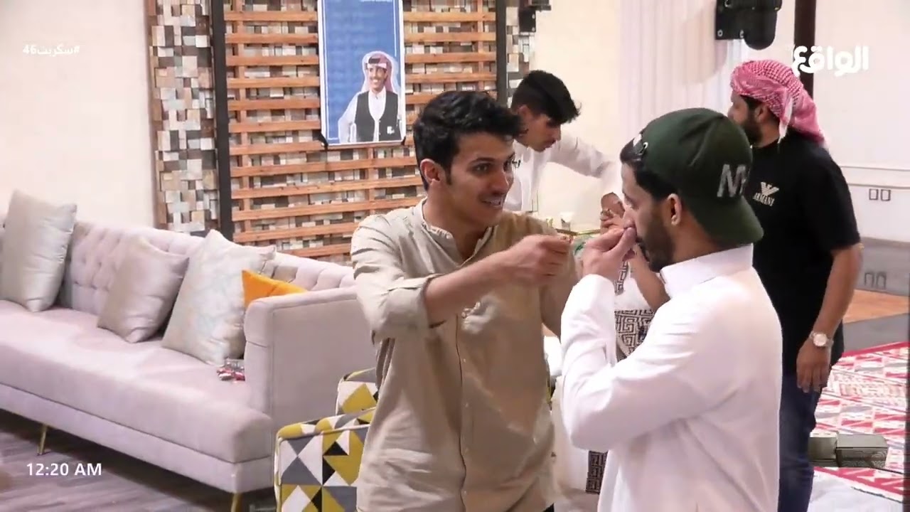 جلسة المتسابقين مع أهل وبنات حمد المري | #سكربت46