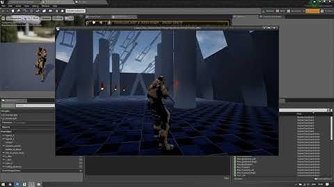 UE4 Бесшовная анимация персонажа. ч.1. Плавный ход и поворот персонажа.