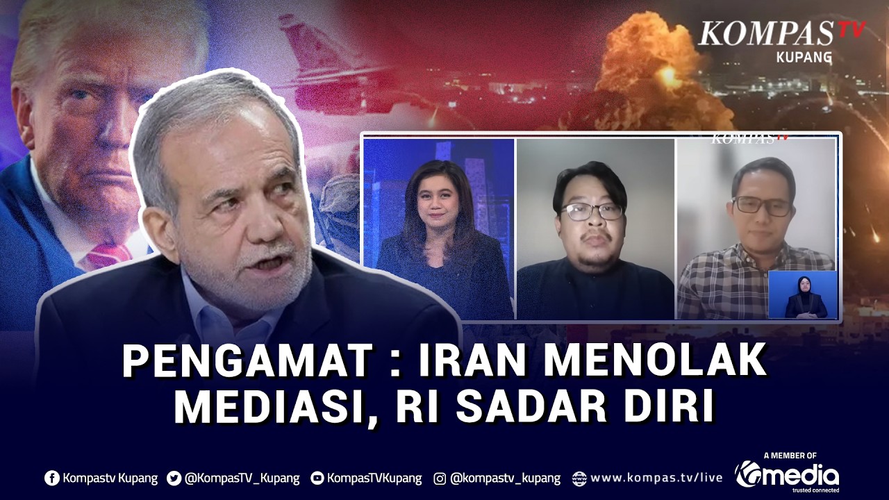 FULL Siaga Dampak Perang AS Israel Vs Iran, Pengamat HI Skeptis Indonesia Bisa Jadi Mediator