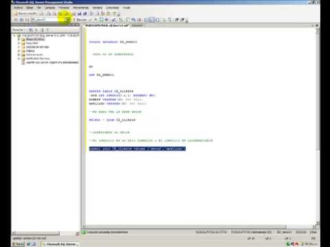 SQL 2005 IMPLEMENTACION DEMO 01