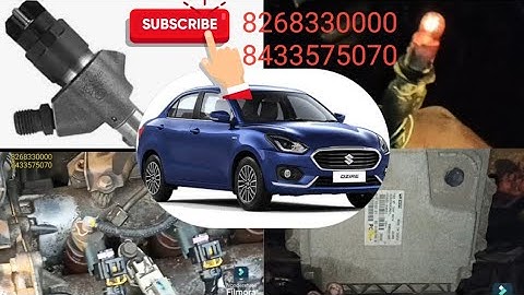 #Maruti Swift Dzire Injector Issue | 2 Number 3 Number Injector Mein Pals Nahi a raha hai How to Fix