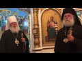 Встреча Патриарха Александрийского и Блаженнейшего митрополита Киевского и всея Украины в Измаиле