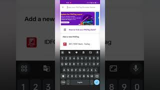 fastag recharge kese kare#fastagrecharge#fastagrecharge #phonepe#fastag