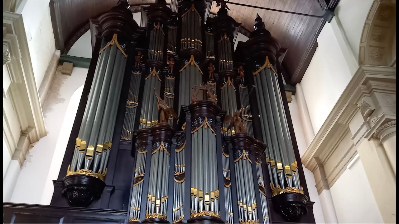 Orgeldemonstratie Timpe orgel in de Nieuwe Kerk Groningen