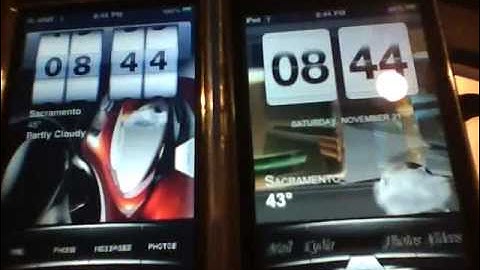 QuickWidgets / SmartScreen for  iPhone LockScreen.avi