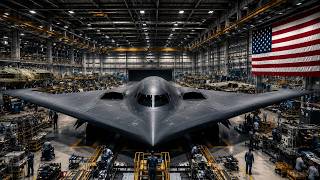 Inside the Secret B-2 Factory – Full Process How $2 Billion Stealth Bombers Are Made