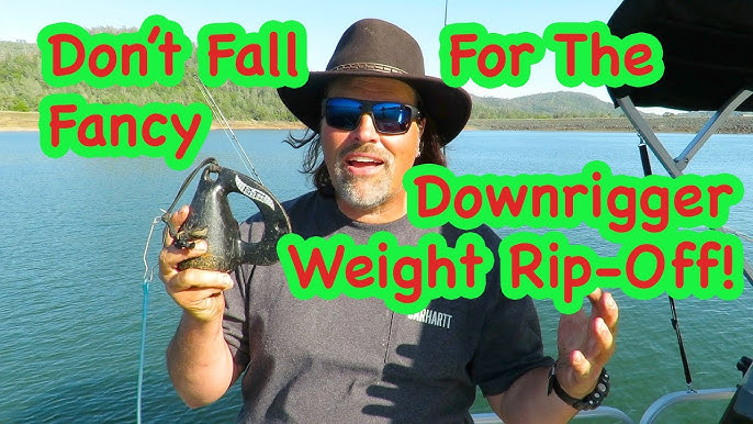 Selecting the Best Downrigger Weight Size - Cannon