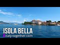 The beauty of ISOLA BELLA in the Maggiore Lake (2023) 🏝️ Walking tour in 4k