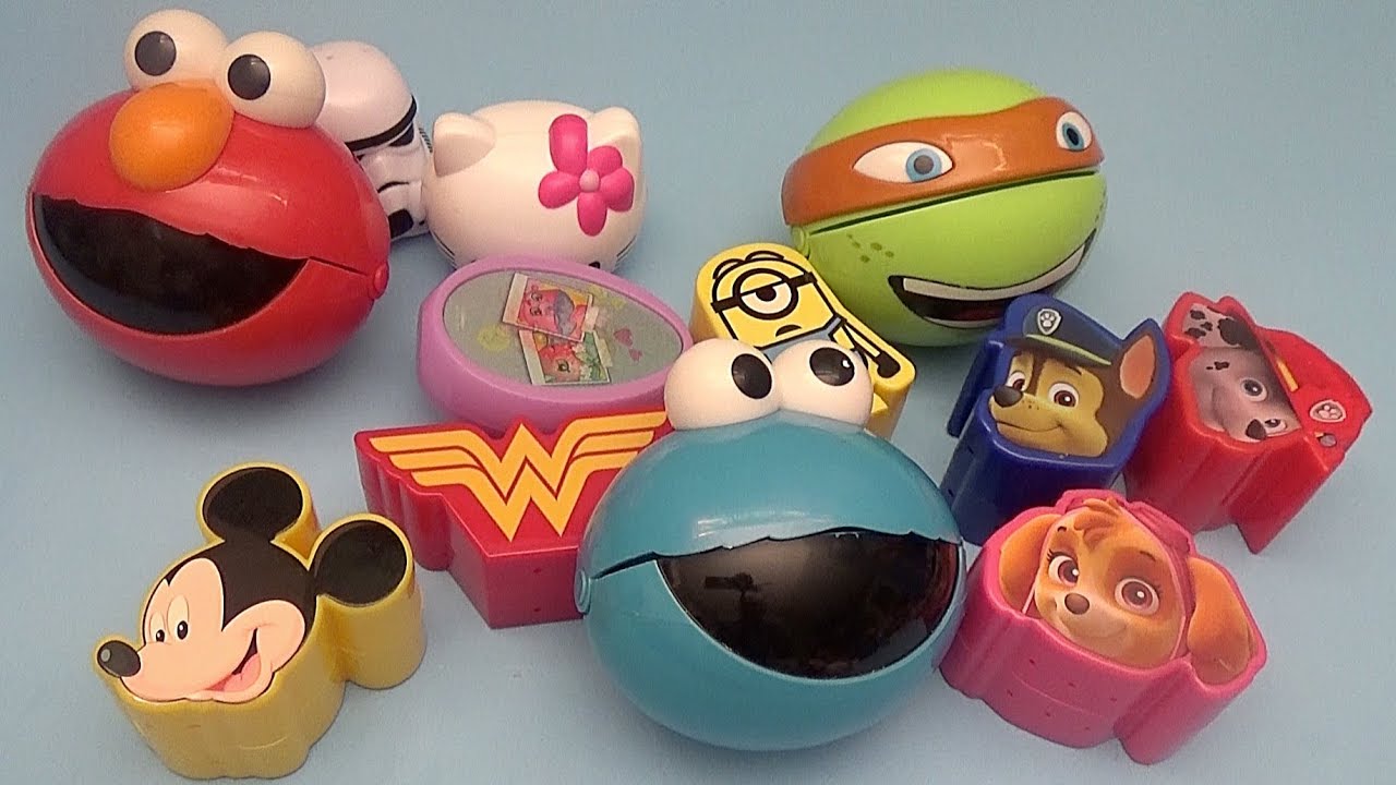 Surprise Egg Opening Memory Game for Kids! Paw Patrol Sesame Street