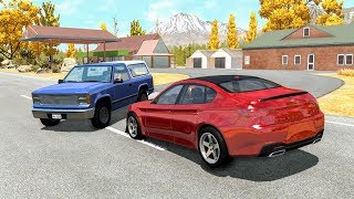 Realistic High Speed Crashes #36 - BeamNG Drive | CrashBoomPunk