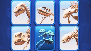 Dinosaur World part 02: Fossil Museum | Eftsei Gaming
