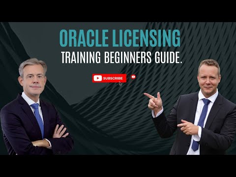 Oracle Licensing for Beginners