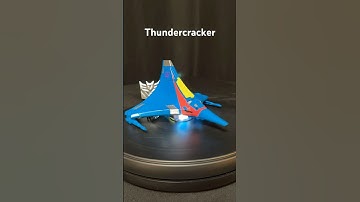 Impossible Toys TS-02 Rebelor (Thundercracker) Cybertronian Alt Mode G1 Masterpiece #transformers MP