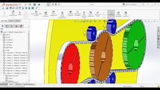 Timing Belt with Movable Teeth | SolidWorks Tutorial