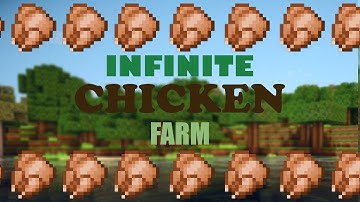 EASY Automatic Chicken Farm Tutorial (1.19)