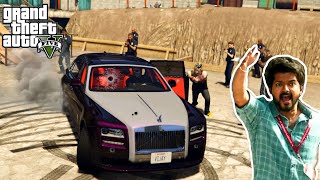 Finding THALAPATHY VIJAY'S stolen ROLLS ROYCE in GTA 5 | Tamil | #64