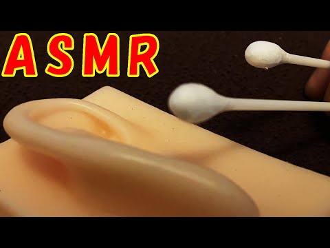 【ASMR】耳かき音を綿棒で高速両耳こすりした結果