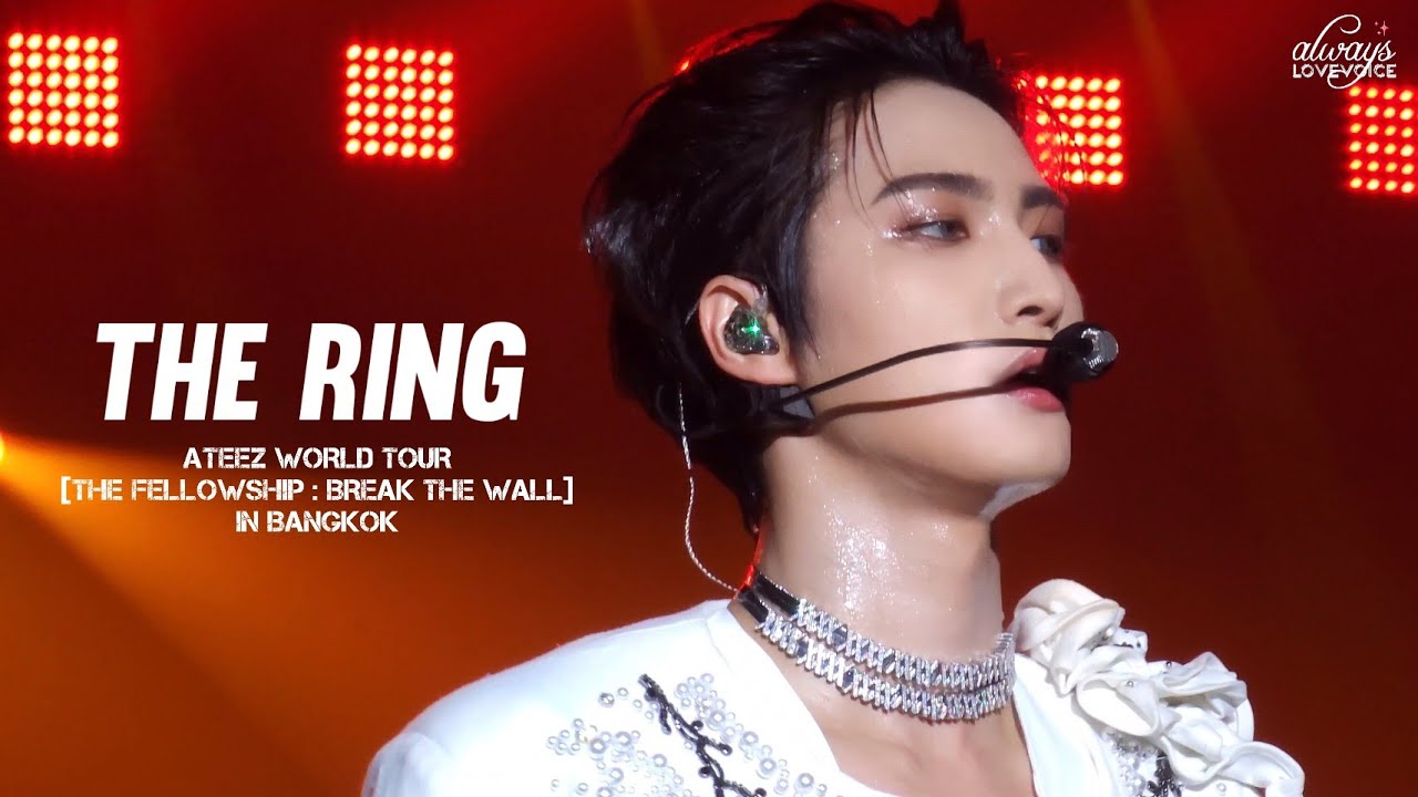 230805 ATEEZ - THE RING Seonghwa | ATEEZ WORLD TOUR [THE FELLOWSHIP : BREAK THE WALL] in BKK [4K]