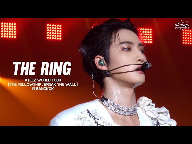 230805 ATEEZ - THE RING Seonghwa | ATEEZ WORLD TOUR [THE FELLOWSHIP : BREAK THE WALL] in BKK [4K] class=