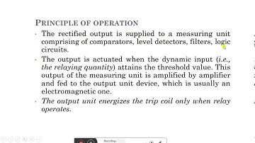 Static Over Current Relay
