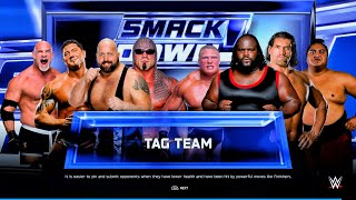 Big Show, Batista, Goldberg &amp; Scott Steiner Vs Mark, Khali, Lesnar &amp; Yokozuna - Tag Team Match 