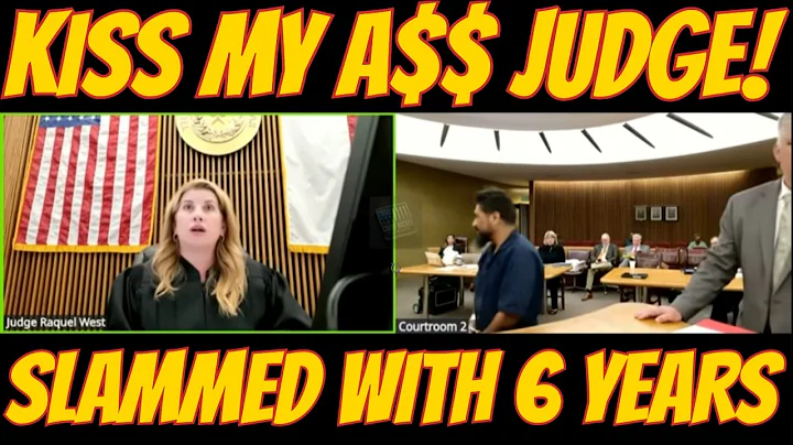 Man Tells Judge “Kiss My A$$” — Then Gets SLAMMED With 6 Years!